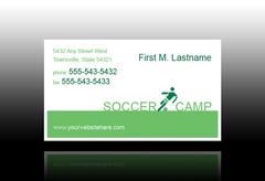 soccer-camp-business card-template